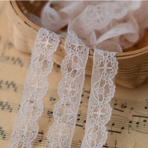 10 Meters/lot Width 1.7cm Skin Pink Lace Trim Ribbon Embroidered Lace Fabric Decoration DIY Handmade Sewing Crafts Supplies
