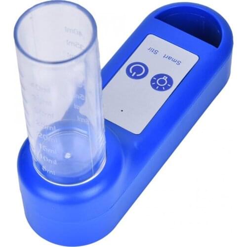 MS40 Portable Magnetic Stirrer Cross Stir Bar for Aquarium Seawater Test Salifert Test w/ Measuring Cylinder Magnetic Mixer
