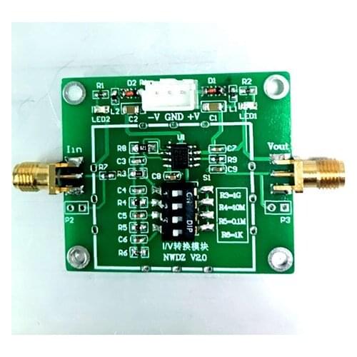 Tlc2201 Module I / V Converter TIA Transimpedance Amplifier PA Na UA Ma 4 Optional