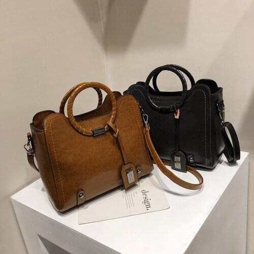 Vintage Womens Bag 2021 New Trend Handbag Female Shoulder Bag Fashion Crossbody Hand Bag