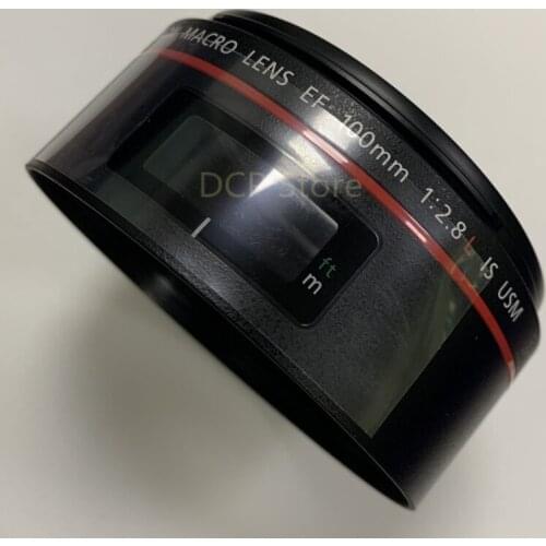 New Repair Parts For Canon EF 100mm F/2.8 L IS USM Lens Barrel Front Filter Sleeve Ring+Window glass Ass'y YG2-2549-000