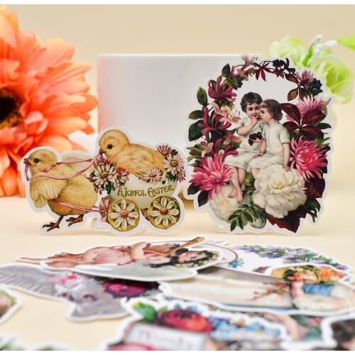 25pcs Hand Drawing Angel Flower Girl Fairy sticker Scrapbooking Decorative handbook planner DIY Stationery aesthetic stickers