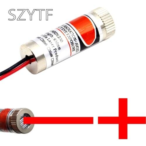 5mw red crosshair stripline laser module can focus reticle red line