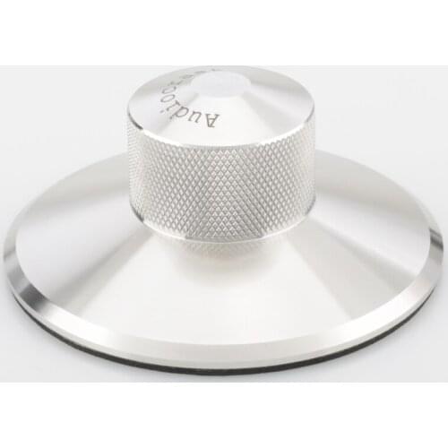 Audiocrast STB01 Stainless Steel 390g Record Weight LP Disc Stabilizer Turntable Clamp HiFi LP Stabilizer LP Vinyl Turntables