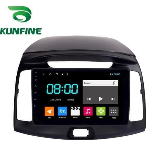 Android 10.0 1024*600 Octa Core Car DVD GPS Navigation Player Deckless Car Stereo for Hyundai Elantra 2011-2016 Headunit Radio