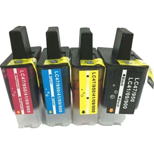 Vilaxh LC09 LC41 LC47 LC900 LC950 Ink Cartridge For Brother DCP110C 115C 120C 310C 315CN 320CN MFC210C 410CN 420CN 425CN 610CLN