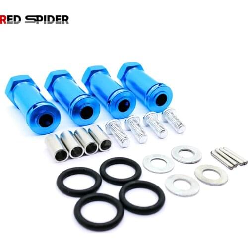 For Wltoys 12428 12423 Feiyue FY-03 1/12 RC Car Spare Parts Upgrade Large Tires Lengthened Combiner 12Mm