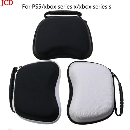 JCD 1 PCS PS5 Controller Protective Case, Storage Bag, Portable Storage Box, Shockproof Protective Case