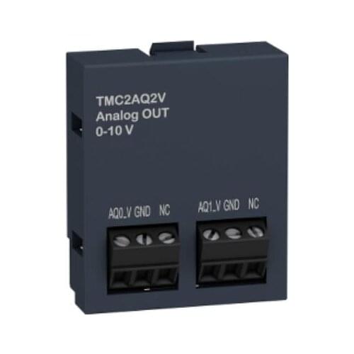 TMC2AQ2V Analogue output cartridge, Modicon M221, 2 analog voltage outputs, I/O extension