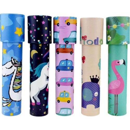 Classic Toys Kaleidoscope Rotating Magic Colorful World Toy For Children Autism Kids Puzzle Toy Gift Color Random