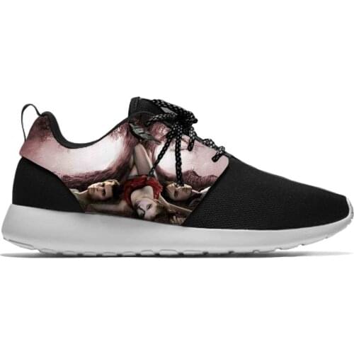 The Vampire Diaries Damon Salvatore Fashion Funny Sport Running Shoes Casual Breathable Lightweight 3D Print Men Women Sneakers