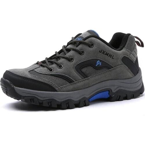 Plus Size 39-47 Fashion Men Shoes Comfortable Waterproof Outdoor Casual Shoes Lace-Up Spring Autumn Rubber Sneakers