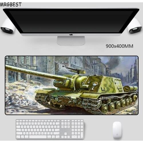 MRGBEST Large Game Mouse Pad Mats Gaming Mouse-pad Anti-slip Nature Rubber World of Tank Full Desk Pad Notebook Computer Pad