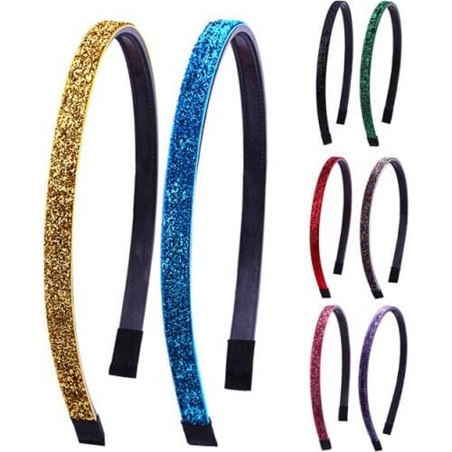 2021 New Hot Sale Shiny Childrens Non-slip Hair Sweet Princess Accessories Girl Headband Headwear