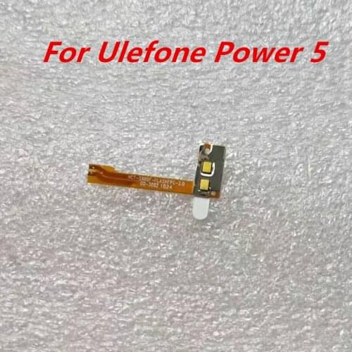 New Original Ulefone Power 5 Cell Phone Flash Light FPC Cable LED Original Internal Parts