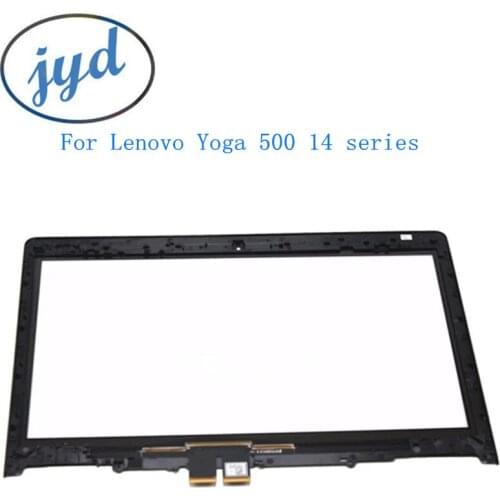 New 14'' Touch Screen Digitizer Glass for Lenovo FLEX 3 14 with Bezel for Lenovo Yoga 500 14 series Yoga 500 14ACL 14IHW 14IBD
