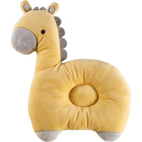 Cute Baby Pillow Newborn Cartoon High Quality Pillows Cushion Flat Head Protect Baby Bedding Toddler Sleeping Positioner