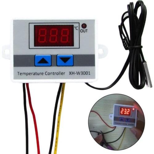 10A 12V 24V 220V Professional Digital LED Temperature Controller Thermostat Control Switch