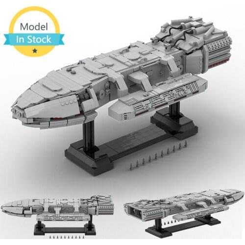 MOC Interstellar Space Battlestaes Galactiica Building Blocks Model Scene Accessories Spaceship Childrens Educational Toys Gift