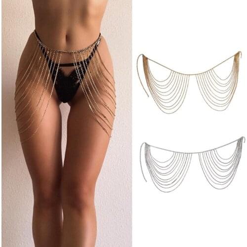 Waist chain Women Sexy Dangle Waist Cinchers Crystal Body Jewelry Waist decoration Gorgeous Jewelry Waist accessories