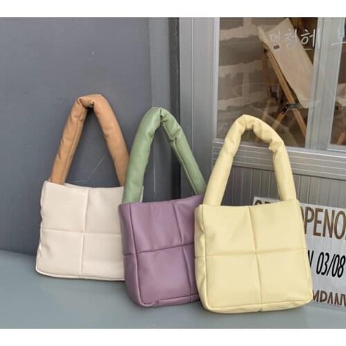 Soft PU Leather Womens Shoulder Bag Luxury Design Ladies Small Hobos Purse Handbags Fashion Female Tote Pouch Underarm Bags