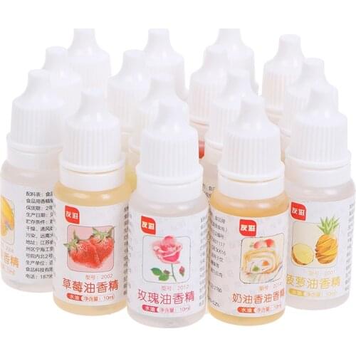 10ML Food Grade Aroma Magic Food Fragrance Drinks Jelly Candy Edible Essence Used For Baking Biscuits Dairy Handmade Soap Spice
