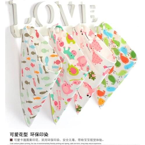 20pieces/lot Baby Bibs 2 Layers Babador Bandana Bibs for Babies Scarf Boys Girls Baby Bib Burp Cloths Baby Gift1-3 year