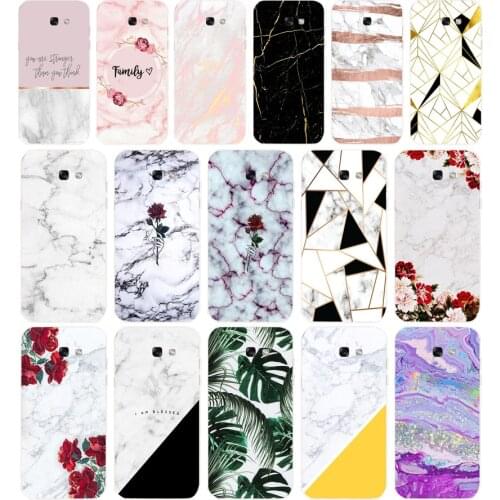 48 Marble Soft Silicone Tpu Cover phone Case for Samsung Galaxy A5 2015 2016 A7 2017 A8 Plus A9 2018 A80