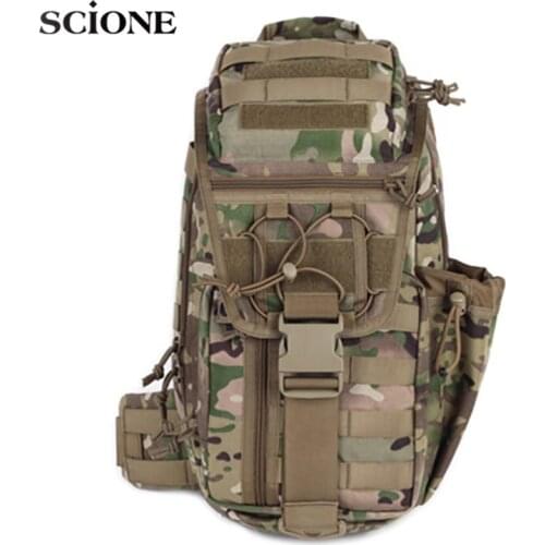 900D Outdoor Tactical Shoulder Bag Multi-Function Large-Capacity Military Fan Tactical Assault Bag Sling Chest Backpack X452A