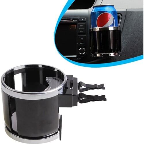 Air Vent Phone Mount Cup Holder Organizer for Car, Universal Drink Bottle Bracket Stand, Air Outlet Beverage Cup Holder