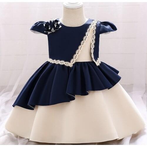 Flower Girl Dress For Birthday Party Sequined Outfits Children Girls First Communion Girls Dress Kids Wear Robe Fille