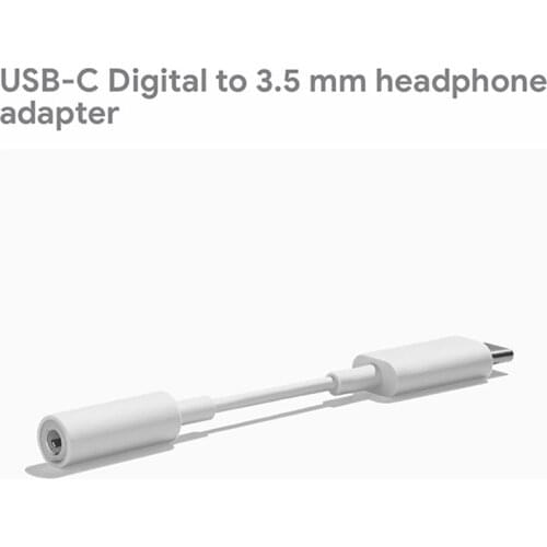 For Google Pixel 5 4 4XL 3 2 3XL 2XL USB Digital Type C To 3.5mm Jack Aux Adapter Headphone Adapter Usb-C Jack DAC Audio Cable