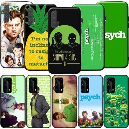 GX188 Psych Shawn and Gus for Huawei Y5P Y6P Y7A Y8P Y9A Mate 10 20 30 Pro Lite Nova 2i 3 3i 4 5 5T 7 SE P Smart Z