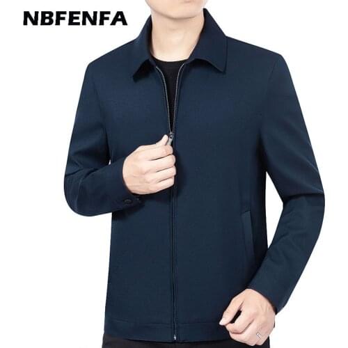 Mens Jackets Solid Coats Autumn Bomber Jacket Business Casual Warm Spring Men Clothing Brand Fashion Windbreaker Outwears LA370