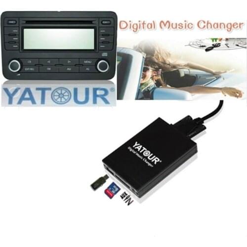 New Yatour for Mazda 2 3 6 CX7 RX8 MPV Car Mp3 Player USB Adapter Audio MP3 AUX Bluetooth interface Digital CD Changer Yt-m06 89