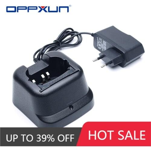 OPPXUN 110V-240V BC-137 Ni Charger for ICOM IC-A6 IC-A24 IC-V8 IC-V82 IC-U82 IC-F3GT IC-F4GT IC-F30GT IC-F40GT