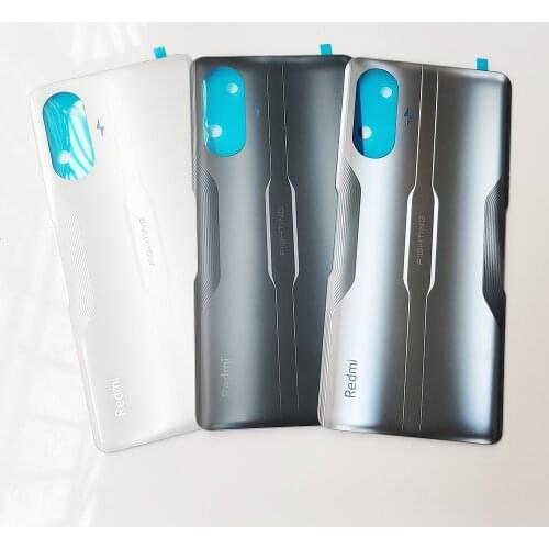 Original Back glass Cover For Xiaomi Redmi K40 Gaming Edition , Back Door Replacement Hard Battery Case, Rear Housing Cover