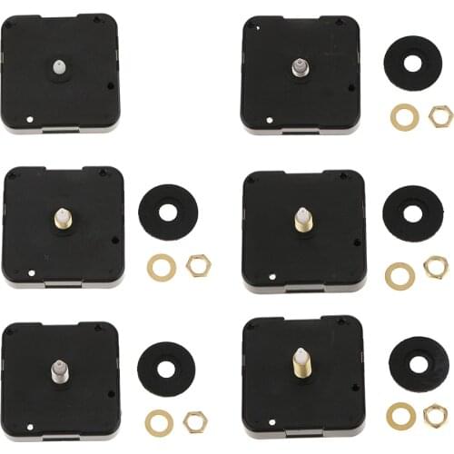 Replacement Wall Quartz Clock Movement Mechanism DIY Repair Silent Sweeping No Hands for Home Decors