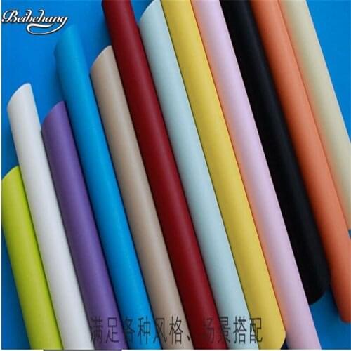 Beibehang beibehang Modern simple pure color color wallpaper color bedroom living room clothing store home decoration wallpaper