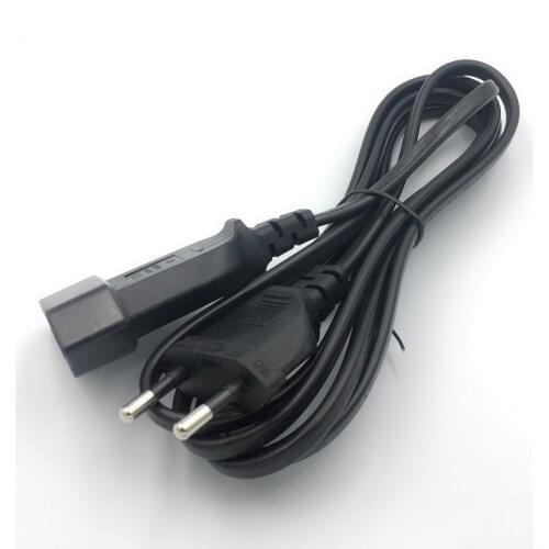 2018 European EU 2 Prong VDE Male to Female Power Extension Cord Cable for PC Computer PDU UPS 0.5M/1M/2M/3M/4M/5M