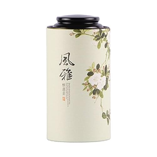 Xin Jia Yi Packaging Paper Tube Box Food Grade Special Aluminium Foil Paper Ice Cream Paper Tube 200G Tea Paper Tube