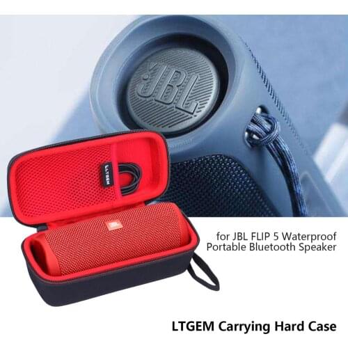 LTGEM Waterproof EVA Hard Case for JBL 5 Waterproof Portable Bluetooth Speaker