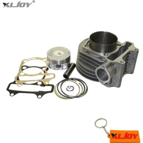 XLJOY 180cc Cylinder 61mm Big Bore Kit For GY6 125cc 150cc 1P52QMI 1P57QMJ Engine 180cc Scooter ATV Quad
