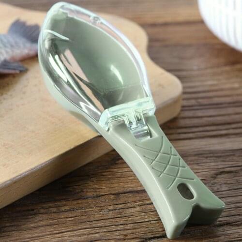 1pcs Fish Scaler Tool Scraping Fish Scraper Cleaning Knife Remover Cleaner Kill Fish Knife Kitchen Accessories Gadget Peeler 50