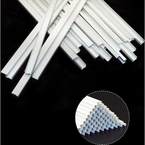 20/30/50pcs 5mmx2.5mm DIY model architecture making ABS plastic tube toys HO OO N scales miniature construction setting material