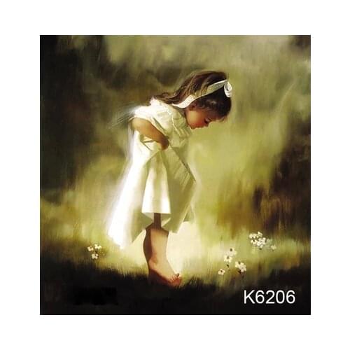 3m*6m Hand painted Muslin photo backdrops K6206,photo studio props baby ,photography backdrop,backgrounds for photo studio