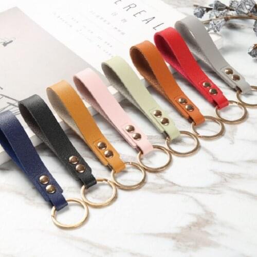Pu Key Chain Bag Pendant Creative Lovely Female Leather Car Key Chain Exquisite Gift Key Pendant