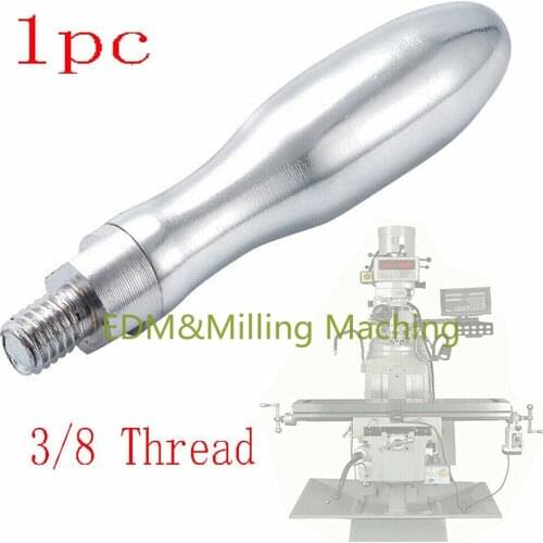 CNC Milling Machine Part Metal Ball Crank Handle Grip 3/8 Thread For Bridgepor D26 C83 Mill Tool