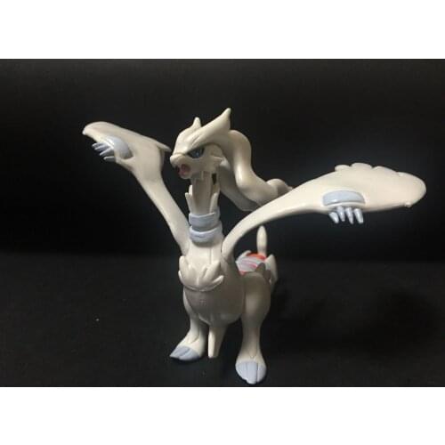 Legendary Pokemon Dragon and Fire Type Reshiram Joints Movable Assembling Action Figure Model Toys