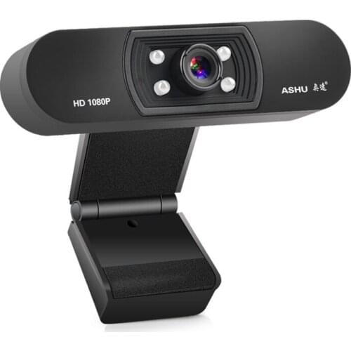 H800 1080P HD Widescreen Video Webcam Hdweb Camera with Built-In Hd Microphone for Laptop PC